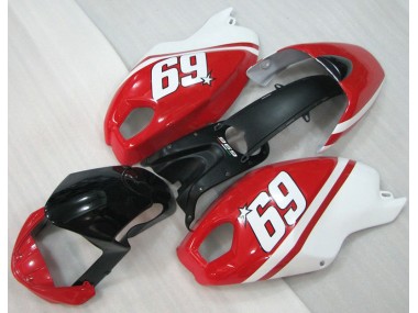 Best 2008-2012 Black Red White 69 Ducati Monster 696 Moto Fairings Canada