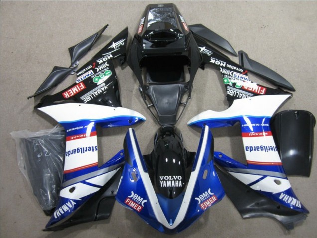 Best 2004-2005 Black White Blue Sterilgarda Volvo Honda CBR1000RR Motorcycle Fairings Kit Canada Best 2004-2005 Black White Blue Sterilgarda Volvo Honda CBR1000RR Motorcycle Fairings Kit Canada