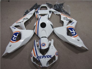 Best 2006-2007 White Blue Repsol Honda CBR1000RR Bike Fairing Kit Canada