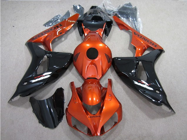 Best 2006-2007 Black Orange Honda CBR1000RR Motorcycle Fairings Kit Canada Best 2006-2007 Black Orange Honda CBR1000RR Motorcycle Fairings Kit Canada