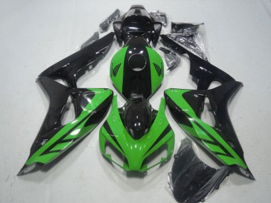 Best 2006-2007 Black Green Honda CBR1000RR Motorcylce Fairings Canada