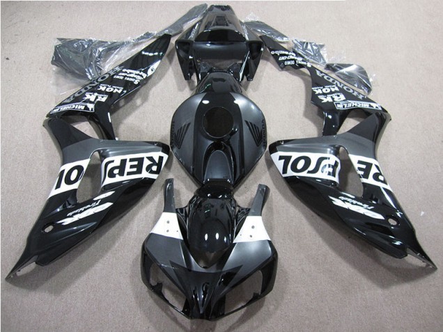 Best 2006-2007 Black Repsol Honda CBR1000RR Motorcycle Fairing Kits Canada Best 2006-2007 Black Repsol Honda CBR1000RR Motorcycle Fairing Kits Canada