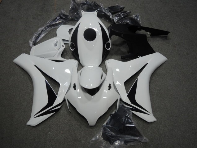 Best 2008-2011 White Honda CBR1000RR Motorcycle Replacement Fairings Canada