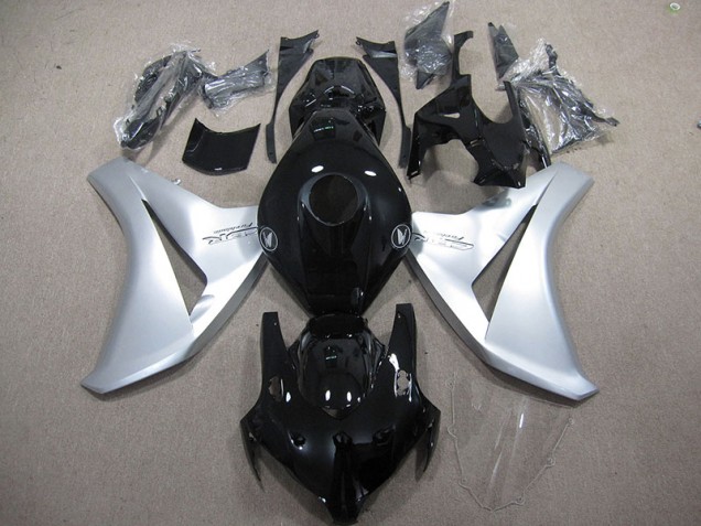Best 2008-2011 Black Silver Fireblade Honda CBR1000RR Motorbike Fairing Kits Canada Best 2008-2011 Black Silver Fireblade Honda CBR1000RR Motorbike Fairing Kits Canada