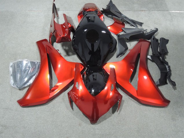 Best 2008-2011 Black Red Honda CBR1000RR Moto Fairings Canada