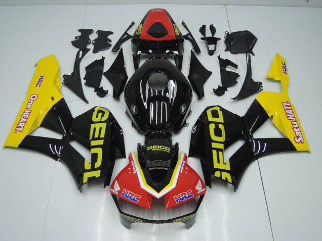 Best 2012-2016 Black Red HRC Honda CBR1000RR Motor Bike Fairings Canada Best 2012-2016 Black Red HRC Honda CBR1000RR Motor Bike Fairings Canada