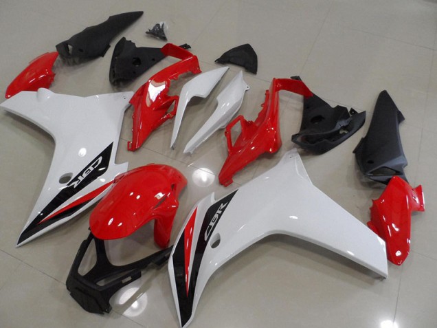 Best 2011-2013 Red Black White Honda CBR600F Motorcyle Fairings Canada Best 2011-2013 Red Black White Honda CBR600F Motorcyle Fairings Canada