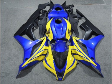 Best 2007-2008 Black Blue Yellow Honda CBR600RR Bike Fairings Canada