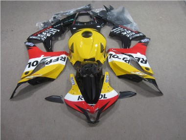 Best 2007-2008 Yellow Red Black Repsol Honda CBR600RR Moto Fairings Canada