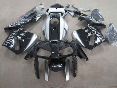 Best 2007-2008 Black SevenStars Honda CBR600RR Replacement Fairings Canada
