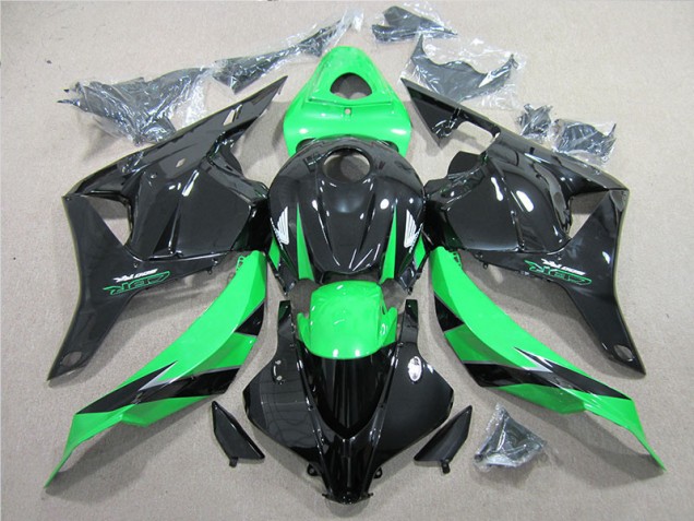 Best 2009-2012 Black Green Honda CBR600RR Moto Fairings Canada