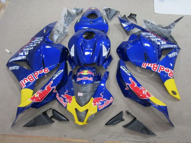 Best 2009-2012 Blue Red Bull Honda CBR600RR Replacement Motorcycle Fairings Canada Best 2009-2012 Blue Red Bull Honda CBR600RR Replacement Motorcycle Fairings Canada