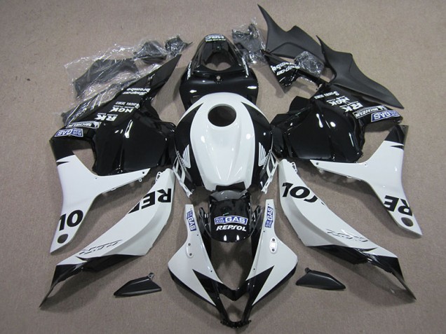 Best 2009-2012 Black White Repsol Honda CBR600RR Motorcycle Replacement Fairings Canada Best 2009-2012 Black White Repsol Honda CBR600RR Motorcycle Replacement Fairings Canada