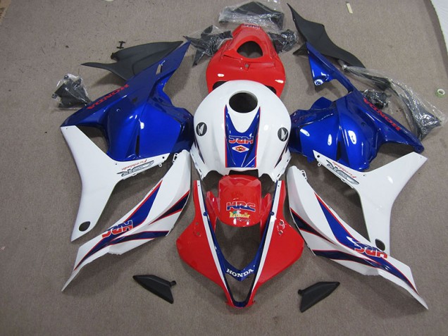 Best 2009-2012 Red White Blue HRC Honda CBR600RR Motorbike Fairing Canada
