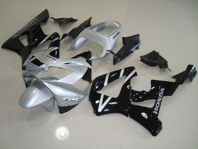 Best 2000-2001 Black Silver Honda CBR900RR 929 Replacement Fairings Canada