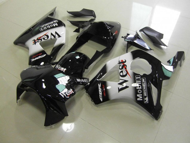 Best 2002-2003 Black West Honda CBR900RR 954 Motorcycle Fairings Kits Canada Best 2002-2003 Black West Honda CBR900RR 954 Motorcycle Fairings Kits Canada