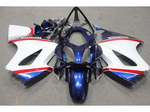 Best 2002-2013 Blue White Honda VFR800 Motorcycle Fairings Canada Best 2002-2013 Blue White Honda VFR800 Motorcycle Fairings Canada
