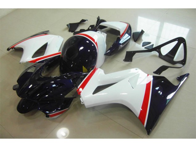 Best 2002-2013 White Blue Honda VFR800 Replacement Motorcycle Fairings Canada Best 2002-2013 White Blue Honda VFR800 Replacement Motorcycle Fairings Canada
