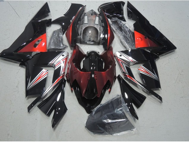Best 2003-2005 Black Red Kawasaki ZX10R Motorcylce Fairings Canada