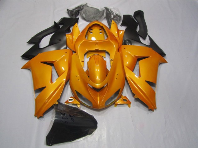 Best 2006-2007 Orange Kawasaki ZX10R Bike Fairing Canada