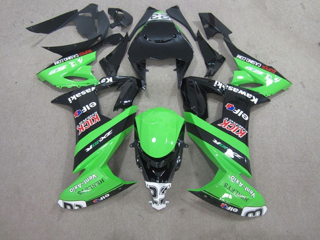Best 2008-2010 Black Green Kawasaki ZX10R Bike Fairings Canada Best 2008-2010 Black Green Kawasaki ZX10R Bike Fairings Canada