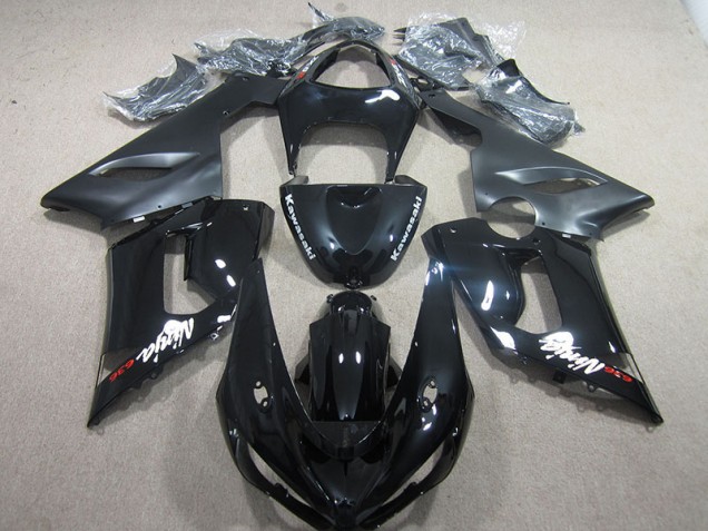Best 2005-2006 Black Ninja 636 Kawasaki ZX6R Motorcycle Fairing Canada Best 2005-2006 Black Ninja 636 Kawasaki ZX6R Motorcycle Fairing Canada