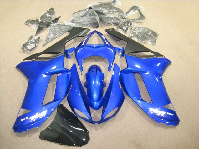 Best 2007-2008 Blue Ninja 636 Kawasaki ZX6R Motorbike Fairing Canada