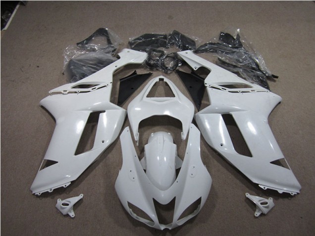 Best 2007-2008 Unpainted Kawasaki ZX6R Bike Fairing Kit Canada Best 2007-2008 Unpainted Kawasaki ZX6R Bike Fairing Kit Canada