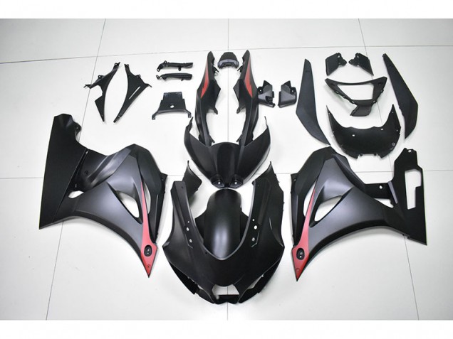 Best 2017-2021 Black Red Suzuki GSXR1000 Motorbike Fairing Kits Canada