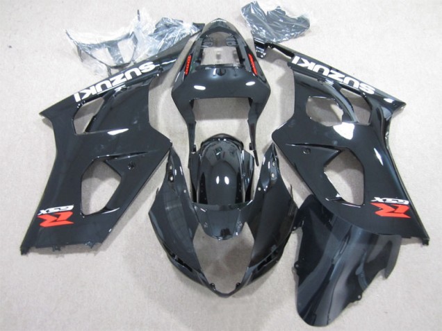 Best 2003-2004 Black Suzuki GSXR1000 Moto Fairings Canada Best 2003-2004 Black Suzuki GSXR1000 Moto Fairings Canada