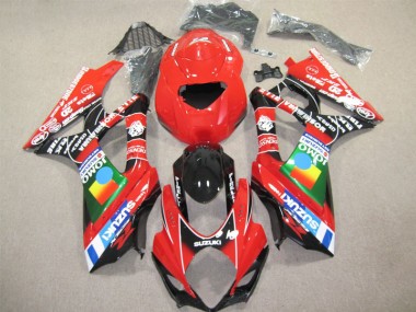 Best 2007-2008 Red Black Suzuki GSXR1000 Motor Fairings Canada