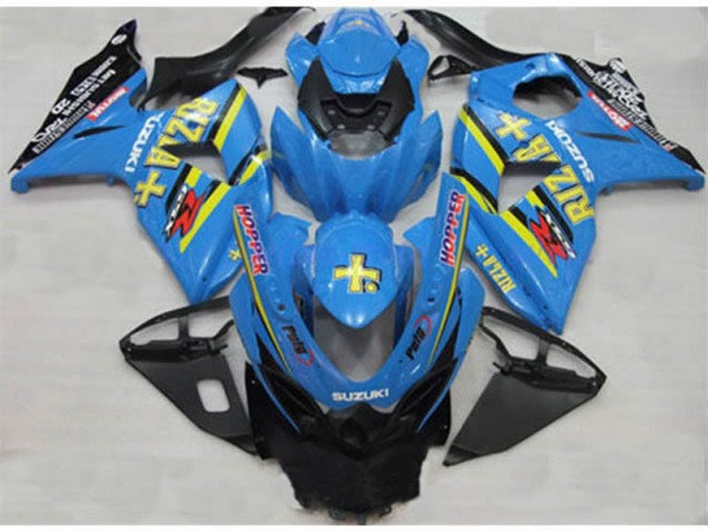 Best 2009-2016 Blue Rizla Hopper Suzuki GSXR1000 Bike Fairings Canada