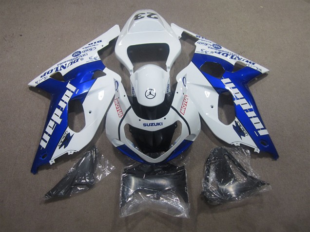 Best 2001-2003 White Blue Motul Suzuki GSXR600 Bike Fairing Kit Canada Best 2001-2003 White Blue Motul Suzuki GSXR600 Bike Fairing Kit Canada