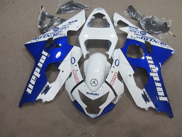 Best 2004-2005 White Blue Motul Suzuki GSXR600 Motorbike Fairing Canada Best 2004-2005 White Blue Motul Suzuki GSXR600 Motorbike Fairing Canada