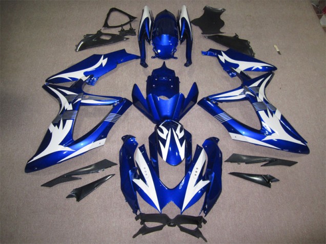 Best 2008-2010 Blue White Suzuki GSXR600 Motorcycle Bodywork Canada Best 2008-2010 Blue White Suzuki GSXR600 Motorcycle Bodywork Canada