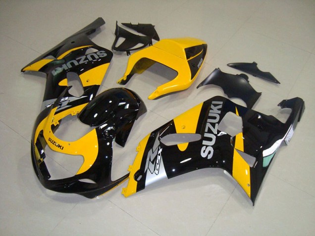 Best 2001-2003 Yellow Black Suzuki GSXR750 Bike Fairing Canada Best 2001-2003 Yellow Black Suzuki GSXR750 Bike Fairing Canada