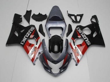 Best 2004-2005 Black Red Suzuki GSXR750 Bike Fairings Canada