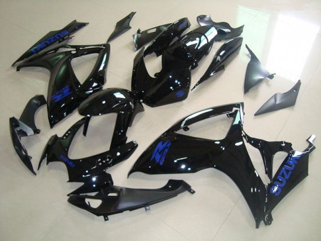Best 2006-2007 Black Blue Decal Suzuki GSXR750 Bike Fairing Canada