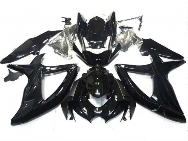 Best 2008-2010 Black Suzuki GSXR750 Motorcycle Fairing Canada Best 2008-2010 Black Suzuki GSXR750 Motorcycle Fairing Canada