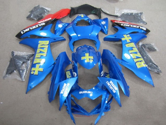Best 2011-2021 Blue Yellow Rizla Suzuki GSXR750 Motor Bike Fairings Canada
