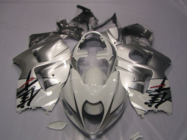Best 1996-2007 White Black Decal Suzuki GSXR1300 Hayabusa Motorcycle Fairings Canada