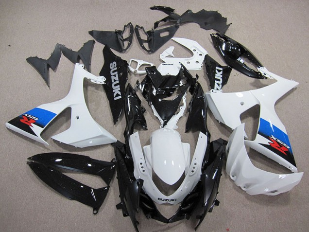 Best 2009-2016 White Black Suzuki GSXR1000 Motorcyle Fairings Canada