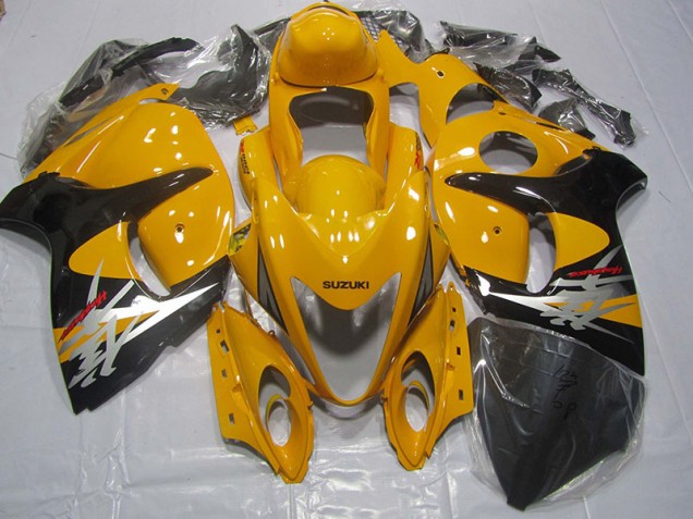 Best 2008-2019 Yellow Black Suzuki GSXR1300 Hayabusa Motorbike Fairing Kits Canada