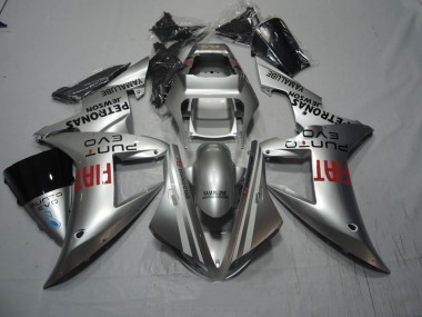 Best 2002-2003 Silver Fiat Yamaha YZF R1 Replacement Fairings Canada