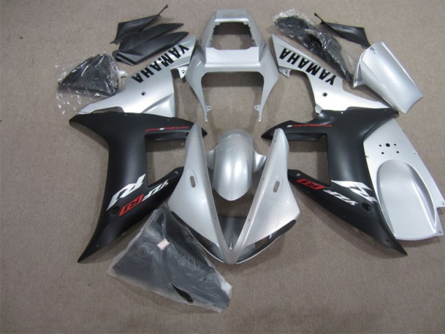 Best 2004-2006 Silver Black Yamaha YZF R1 Motorcycle Fairings Canada