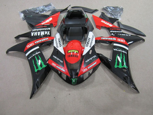 Best 2004-2006 Red White Black Motul Yamaha YZF R1 Motorcycle Fairing Canada Best 2004-2006 Red White Black Motul Yamaha YZF R1 Motorcycle Fairing Canada