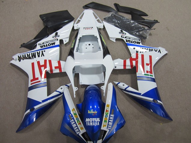 Best 2004-2006 Blue White Motul Fiat Yamaha YZF R1 Bike Fairing Canada Best 2004-2006 Blue White Motul Fiat Yamaha YZF R1 Bike Fairing Canada