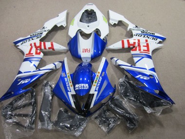 Best 2004-2006 Blue White Motul Fiat Yamaha YZF R1 Motorbike Fairing Kits Canada