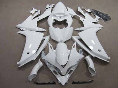 Best 2007-2008 White Yamaha YZF R1 Motorcycle Fairings Canada
