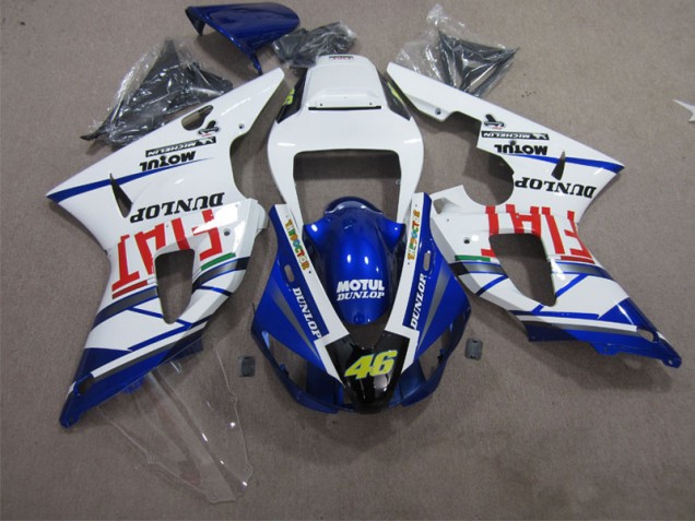 Best 2009-2011 Blue White Motul Dunlop 46 Yamaha YZF R1 Bike Fairings Canada Best 2009-2011 Blue White Motul Dunlop 46 Yamaha YZF R1 Bike Fairings Canada